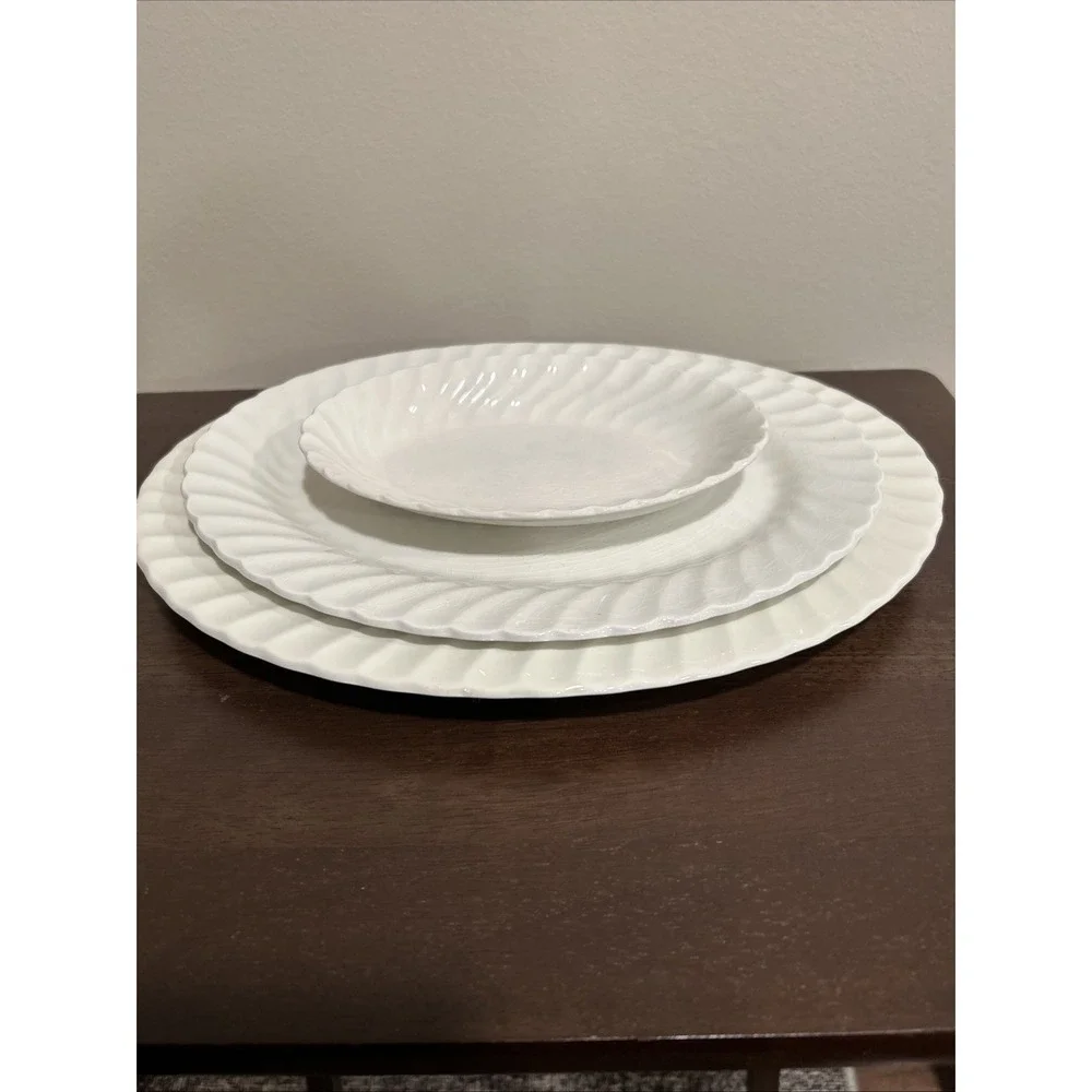 johnson brothers china Set 3 Ironstone‎ Serving Plates England